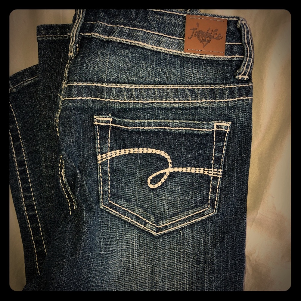 Girls justice jeans!